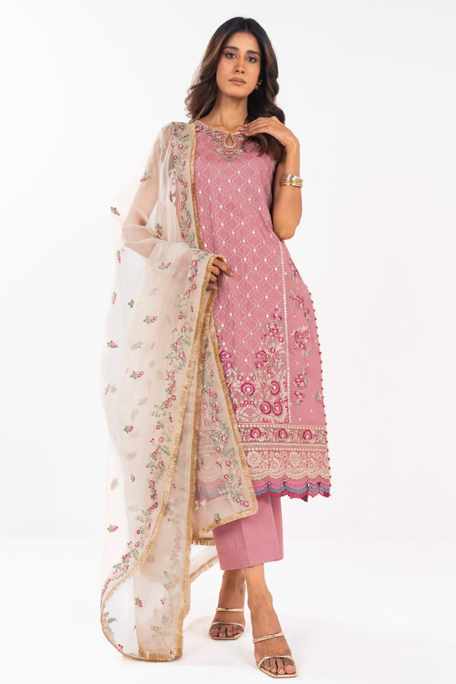 RTS | SHIRT, TROUSER & DUPATTA
