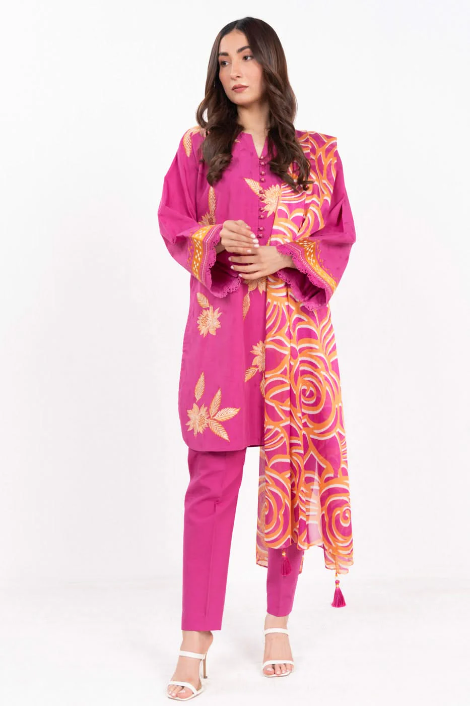 RTS | SHIRT, TROUSER & DUPATTA