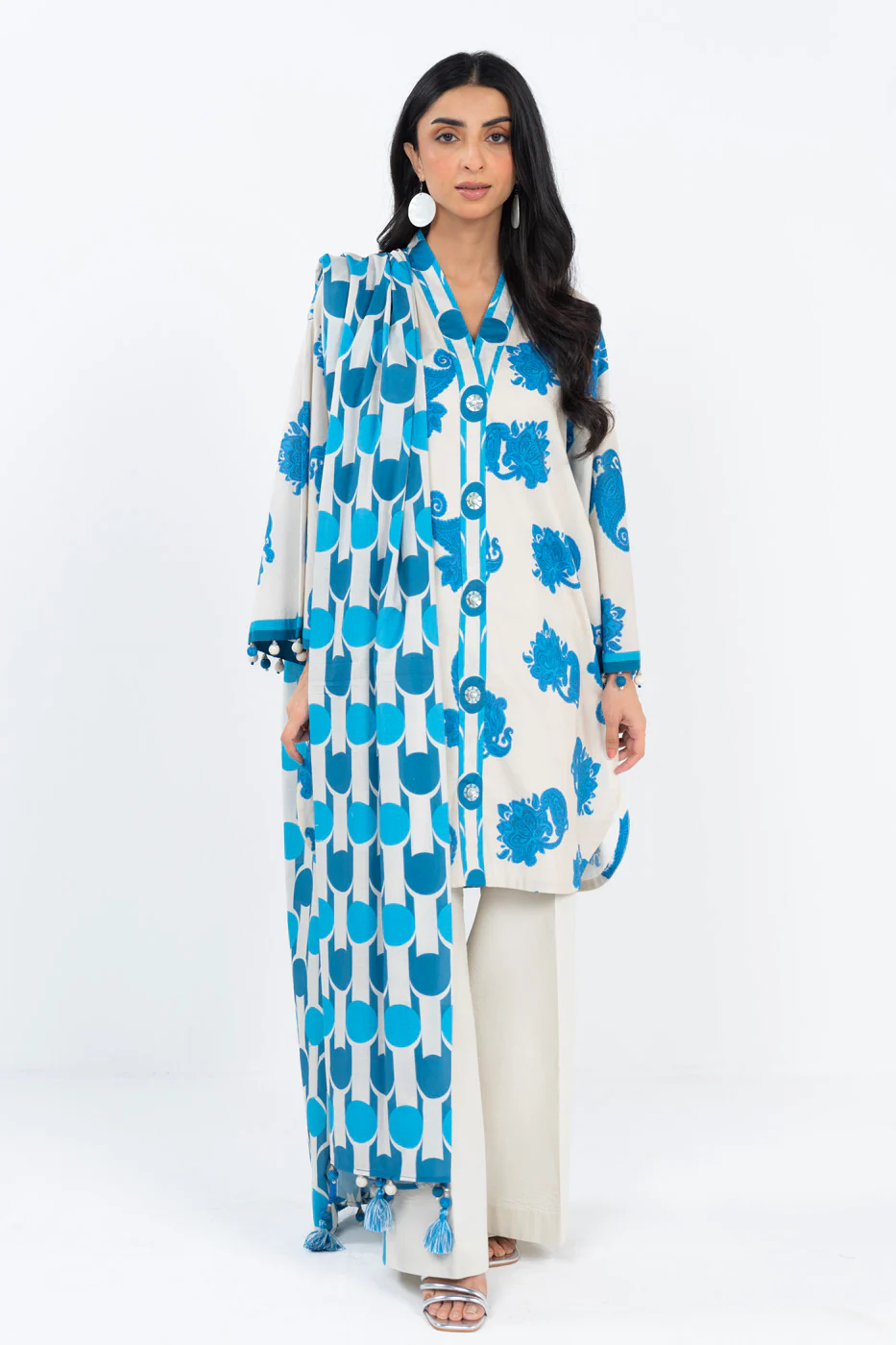 RTS | SHIRT, TROUSER & DUPATTA - Image 6