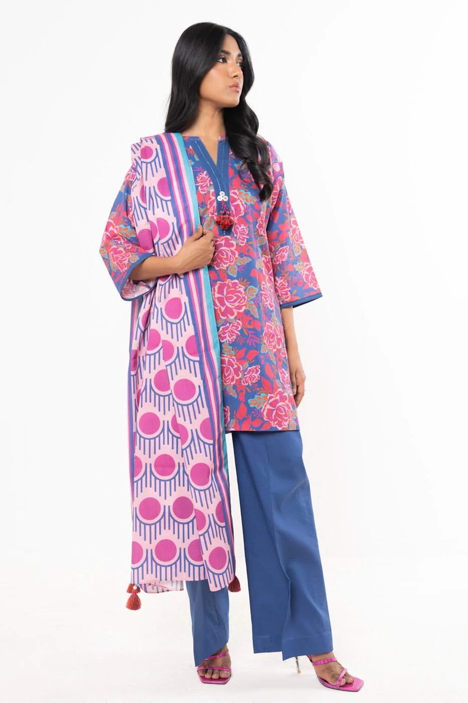 RTS | SHIRT, TROUSER & DUPATTA