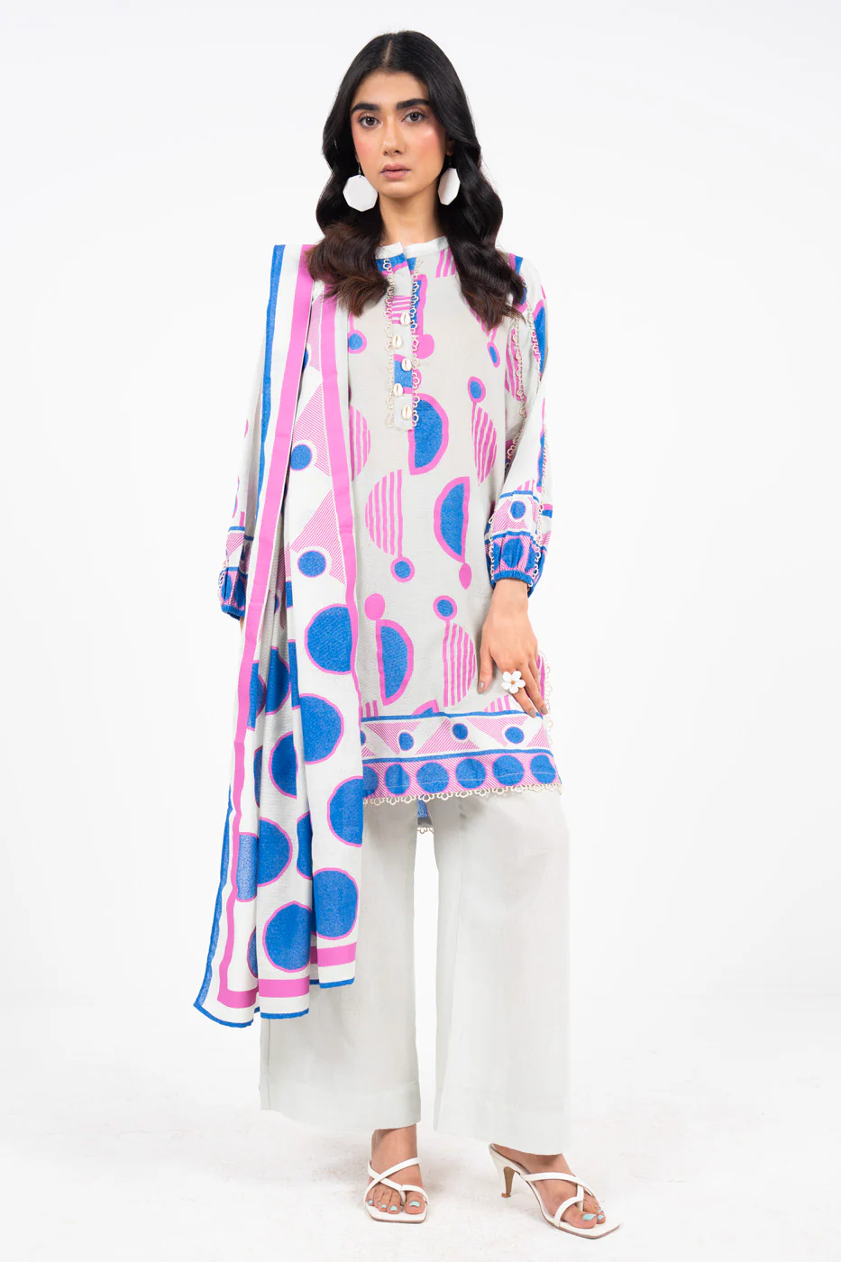 RTS | SHIRT, TROUSER & DUPATTA - Image 4