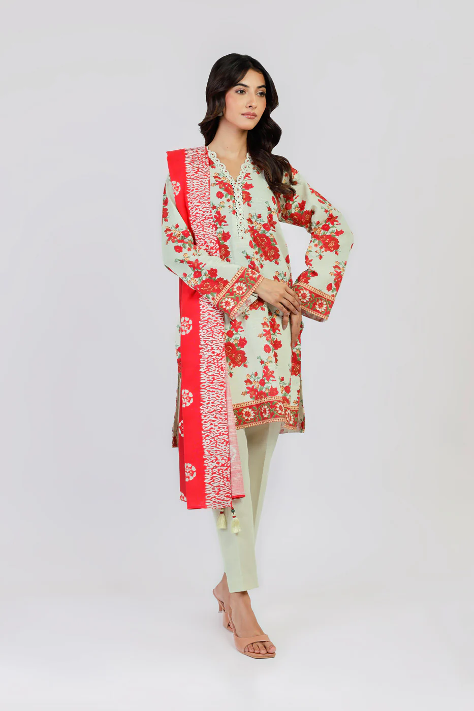 RTS | SHIRT, TROUSER & DUPATTA