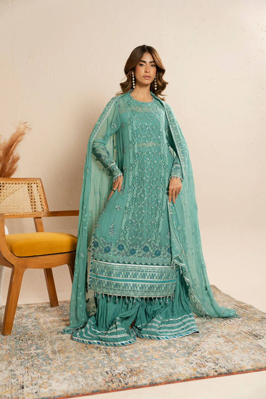 RTS | SHIRT, LINING, TROUSER & DUPATTA - Image 7