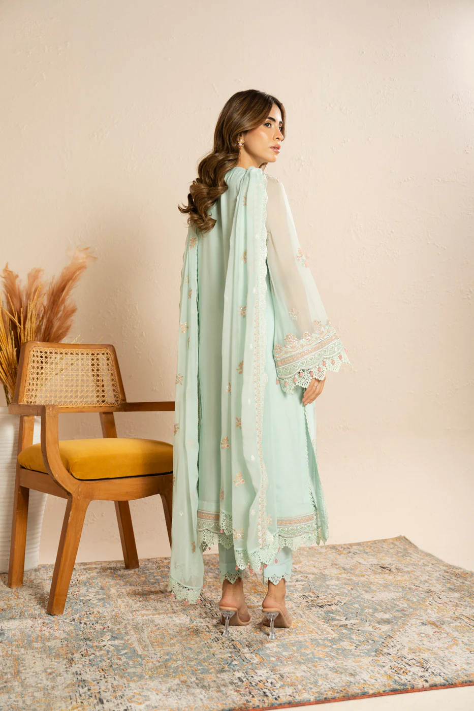 RTS | SHIRT, LINING, TROUSER & DUPATTA - Image 5