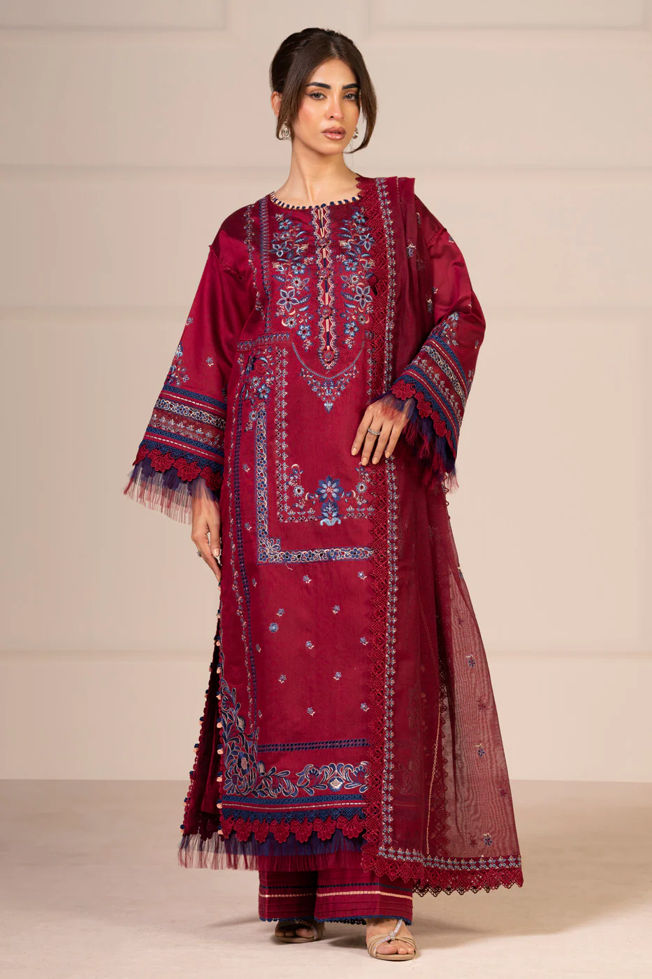 RTS  | SHIRT, TOUSER & DUPATTA