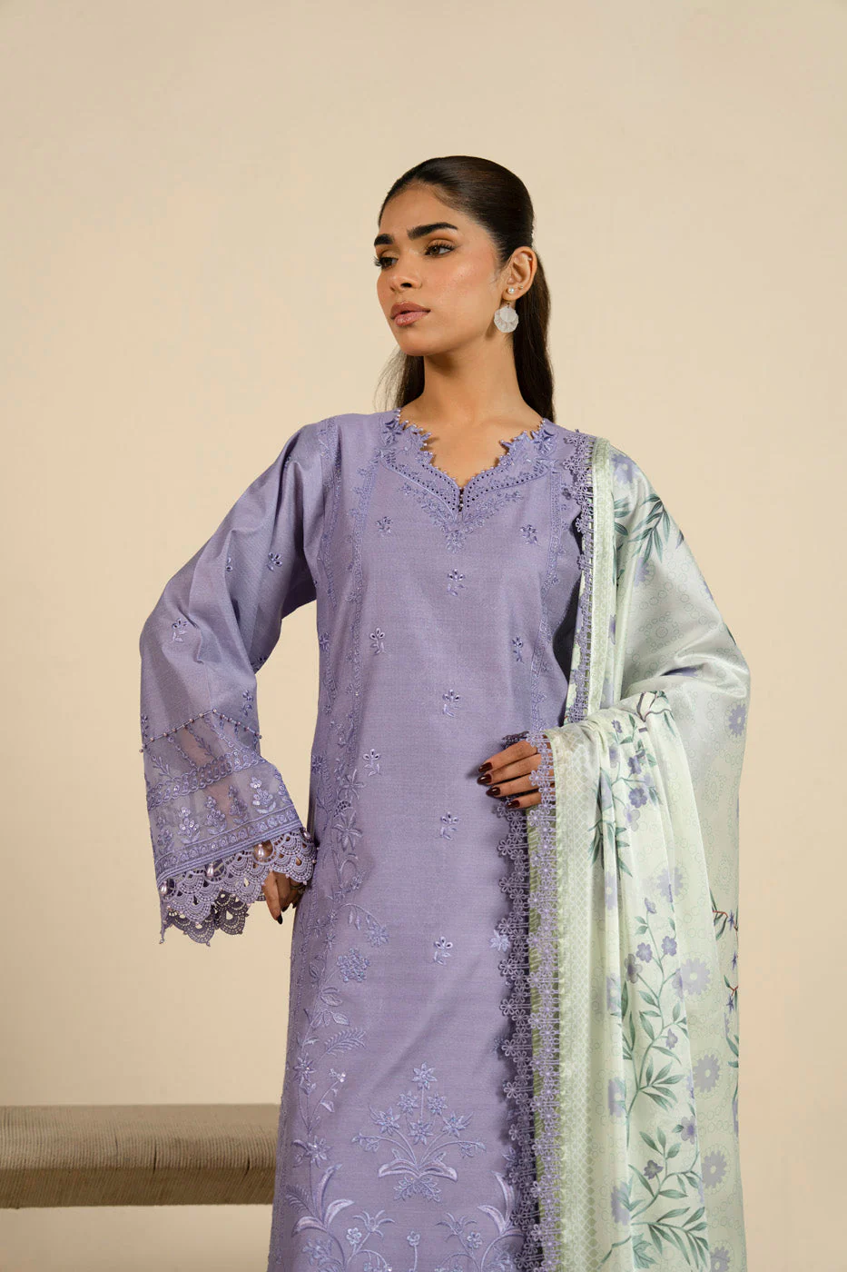 RTS  | SHIRT, TOUSER & DUPATTA - Image 2