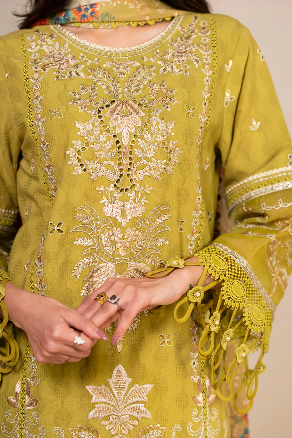 RTS  | SHIRT, TOUSER & DUPATTA - Image 3