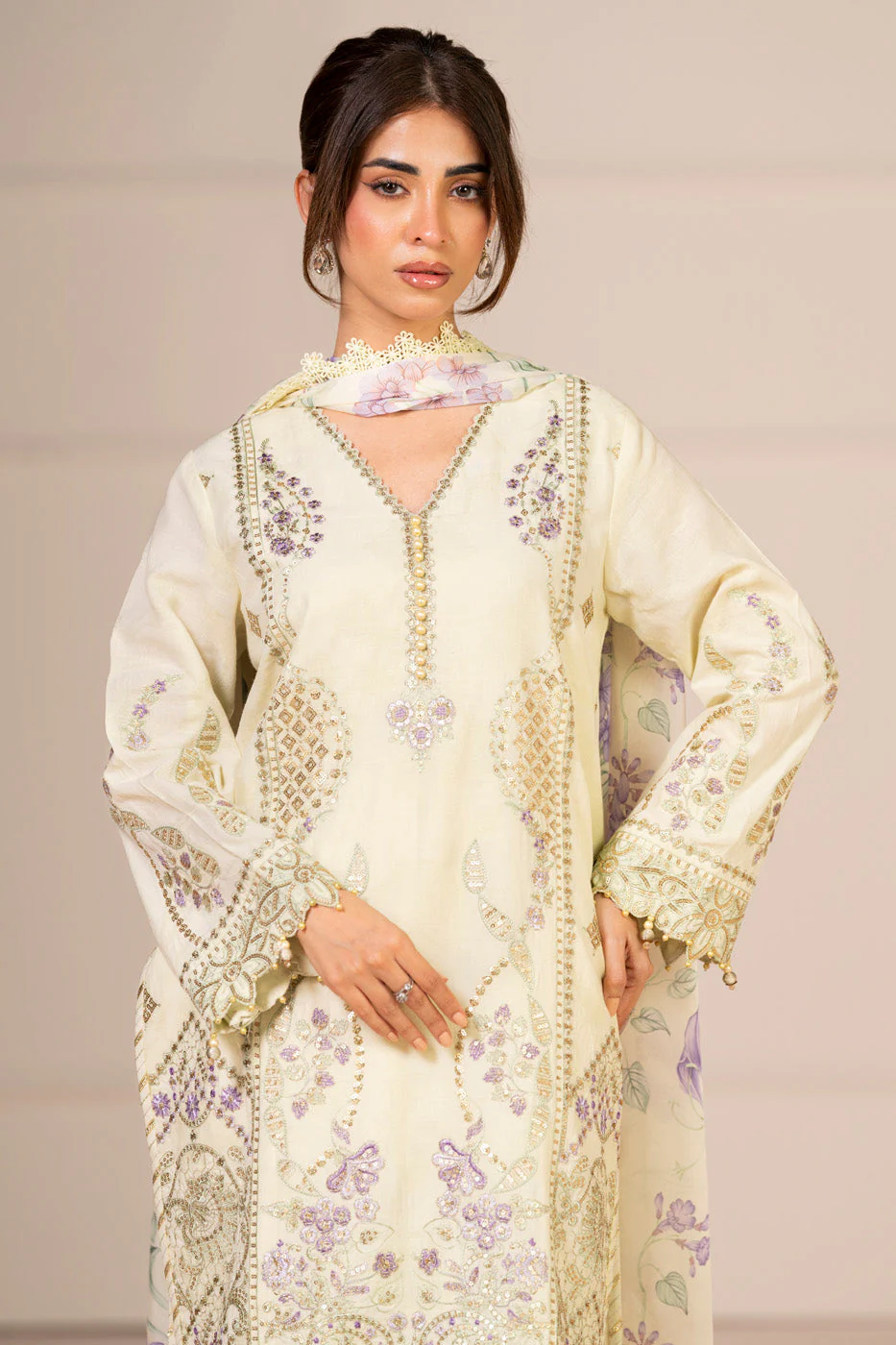 RTS  | SHIRT, TOUSER & DUPATTA - Image 2