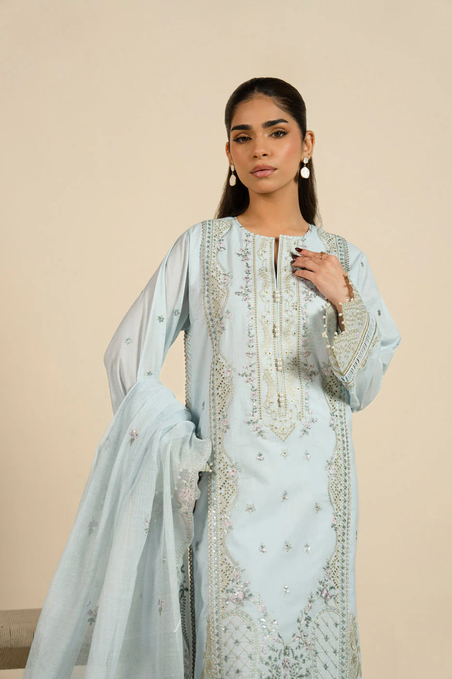 RTS  | SHIRT, TOUSER & DUPATTA - Image 2
