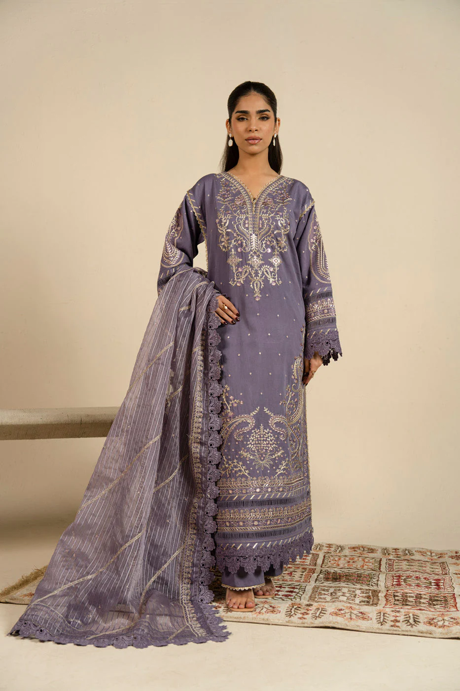 RTS  | SHIRT, TOUSER & DUPATTA