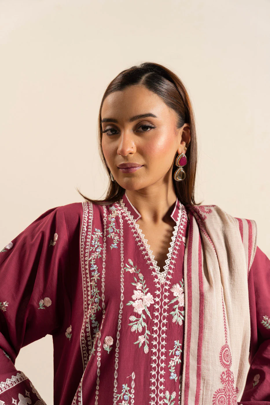 RTS  | SHIRT, TROUSER & DUPATTA - Image 3