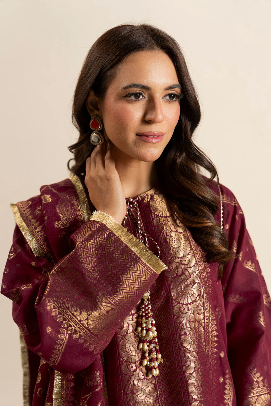 RTS| SHIRT, TROUSER & DUPATTA - Image 2