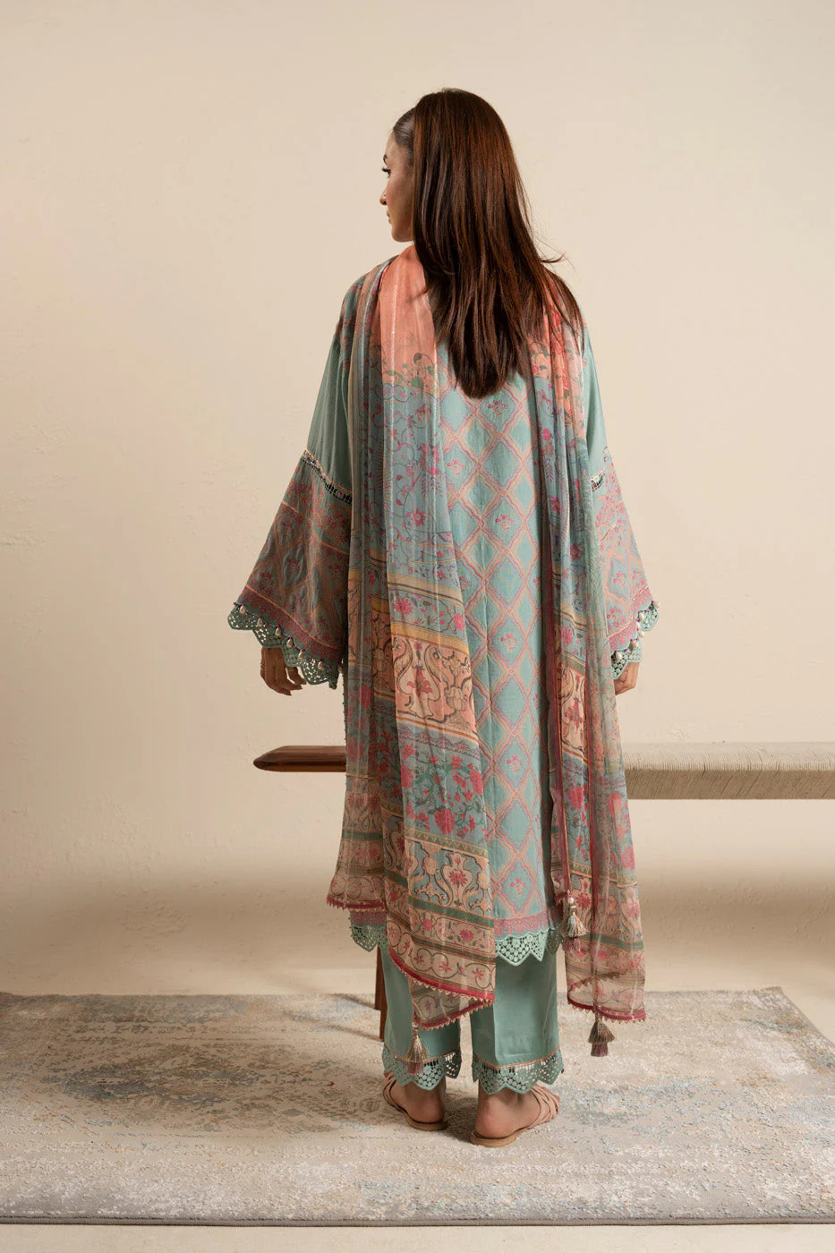 RTS| SHIRT, TROUSER & DUPATTA - Image 5