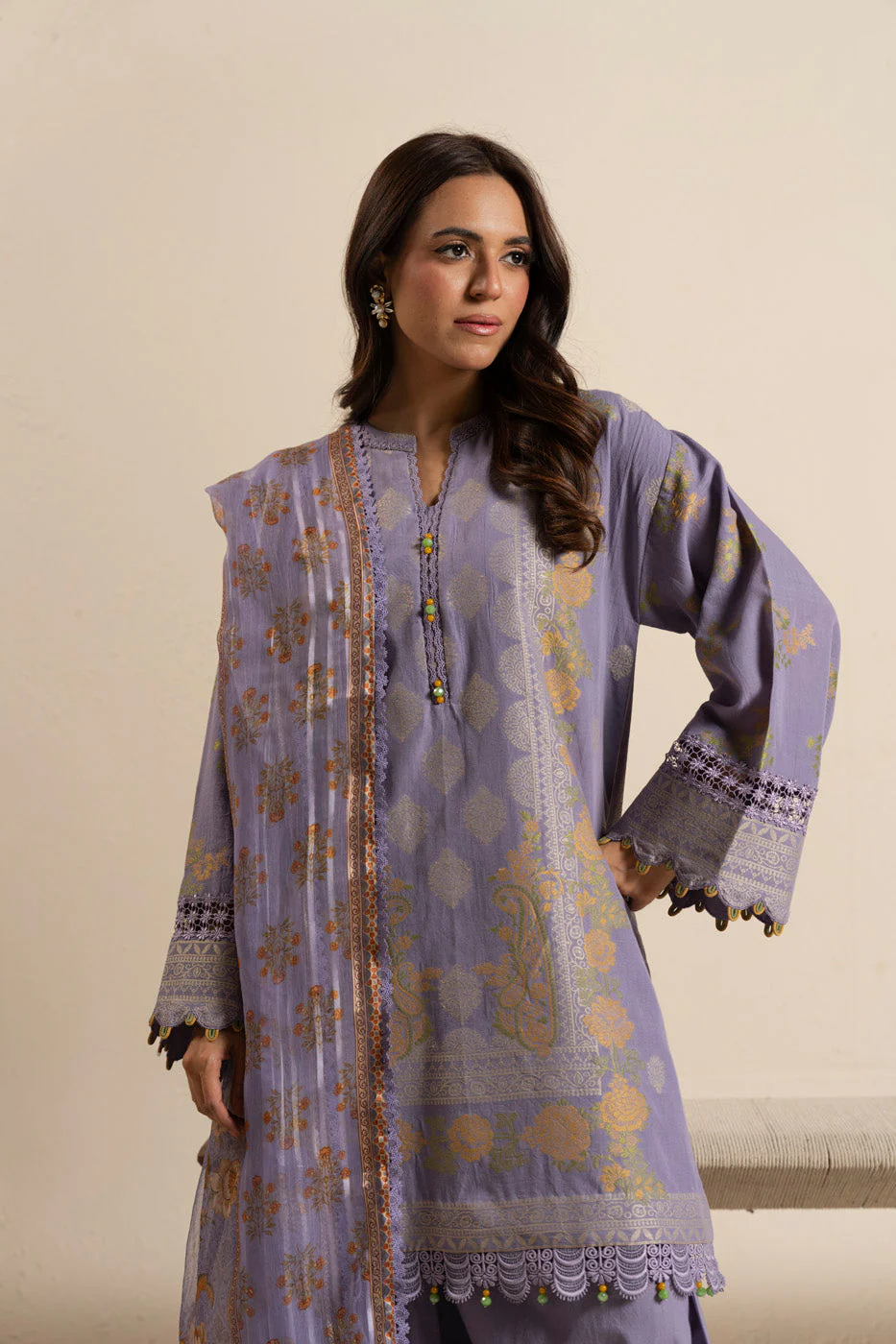 RTS| SHIRT, TROUSER & DUPATTA - Image 2