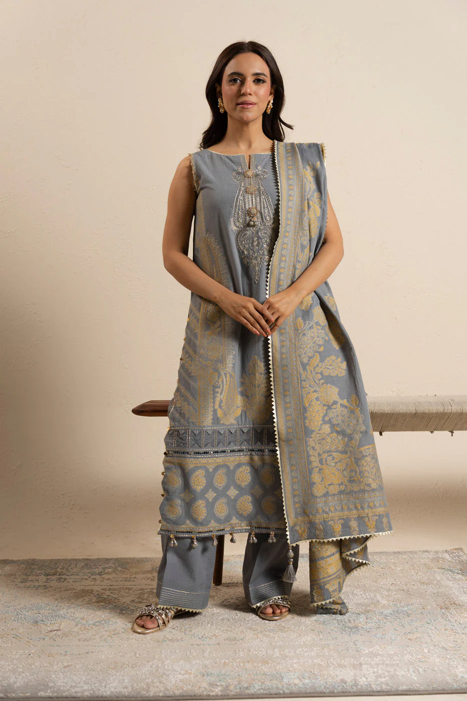 RTS| SHIRT, TROUSER & DUPATTA