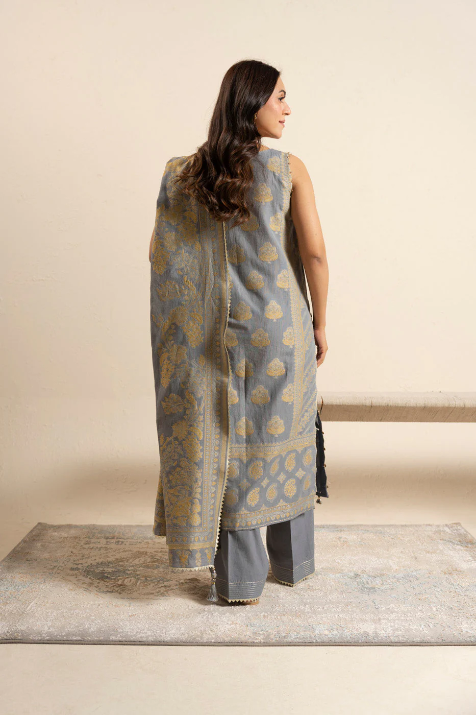 RTS| SHIRT, TROUSER & DUPATTA - Image 4