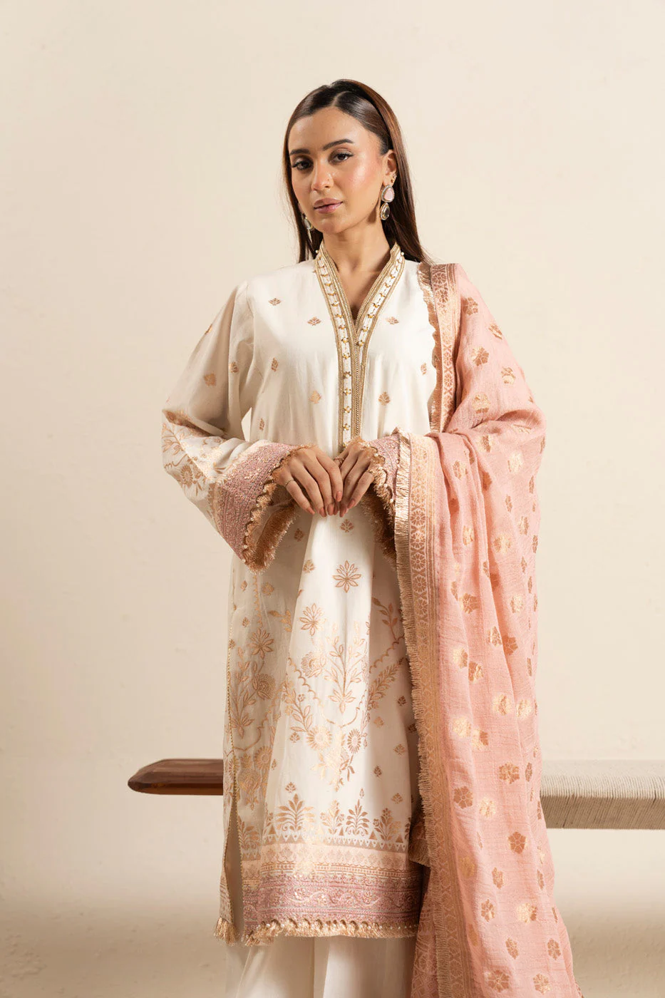 RTS| SHIRT, TROUSER & DUPATTA - Image 2