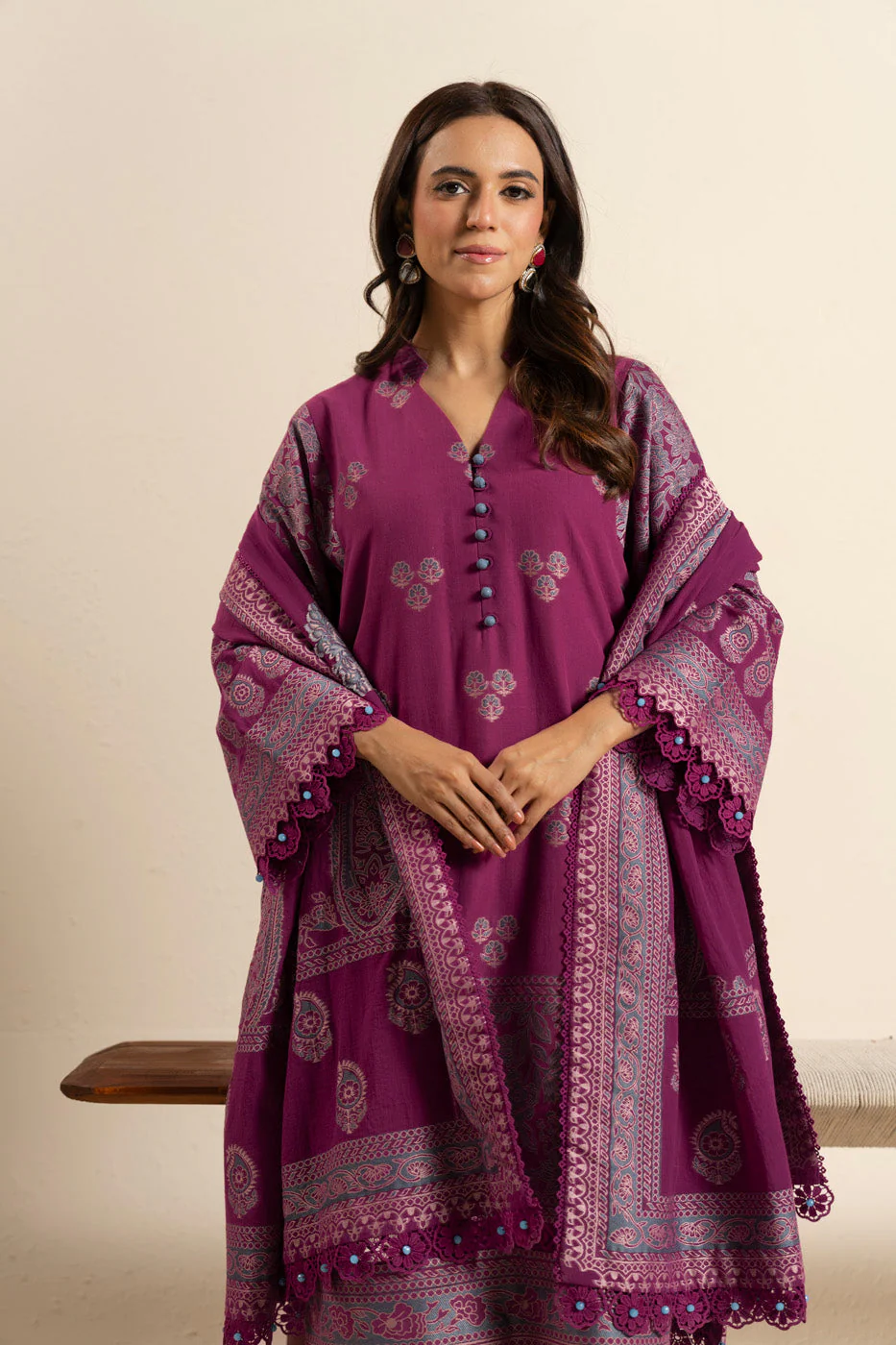 RTS| SHIRT, TROUSER & DUPATTA - Image 2