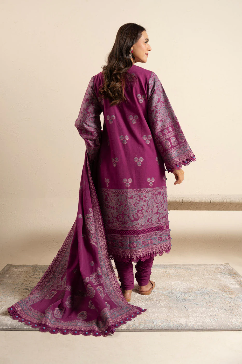 RTS| SHIRT, TROUSER & DUPATTA - Image 5