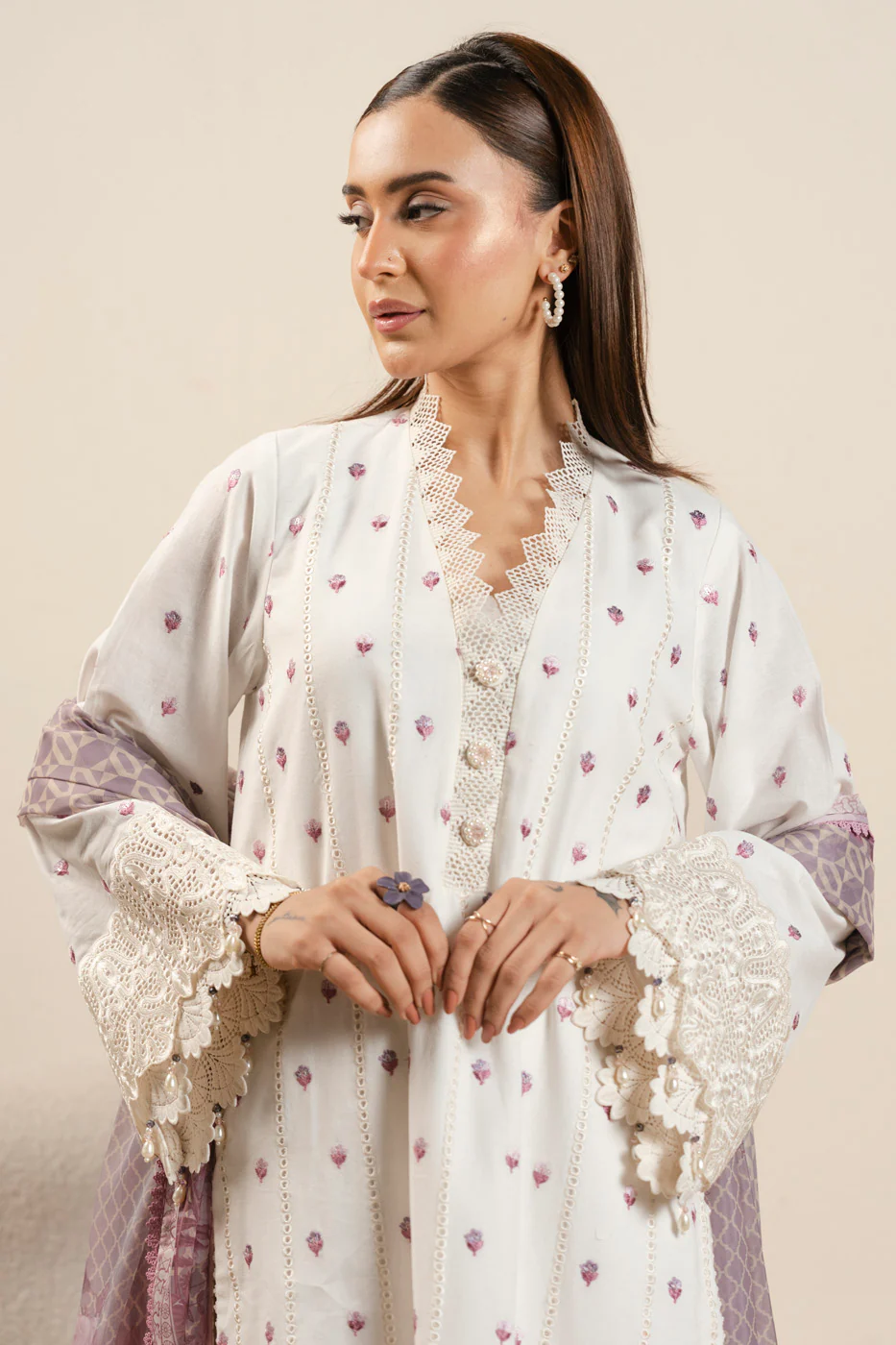 RTS  | SHIRT, TROUSER & DUPATTA - Image 2