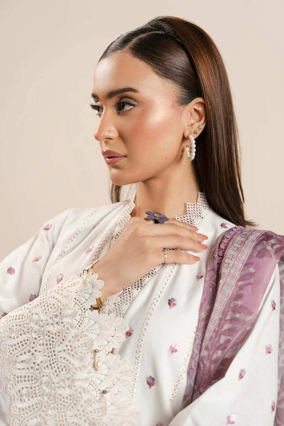 RTS  | SHIRT, TROUSER & DUPATTA - Image 3