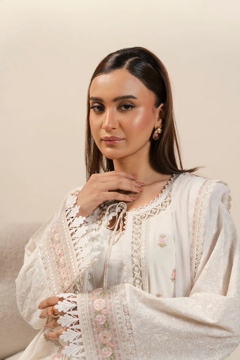 RTS  | SHIRT, TROUSER & DUPATTA - Image 4