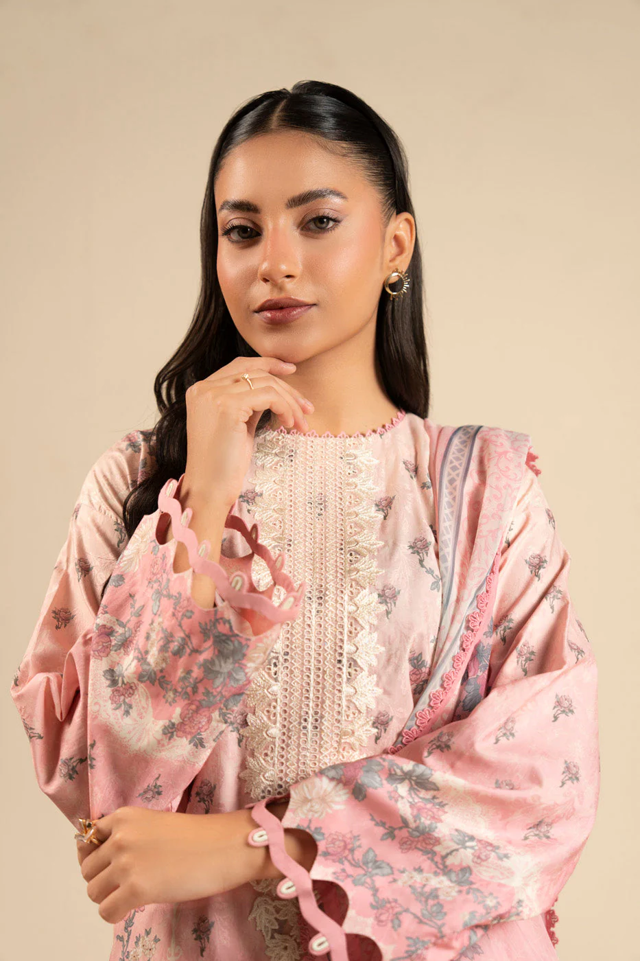 RTS  | SHIRT, TROUSER & DUPATTA - Image 3
