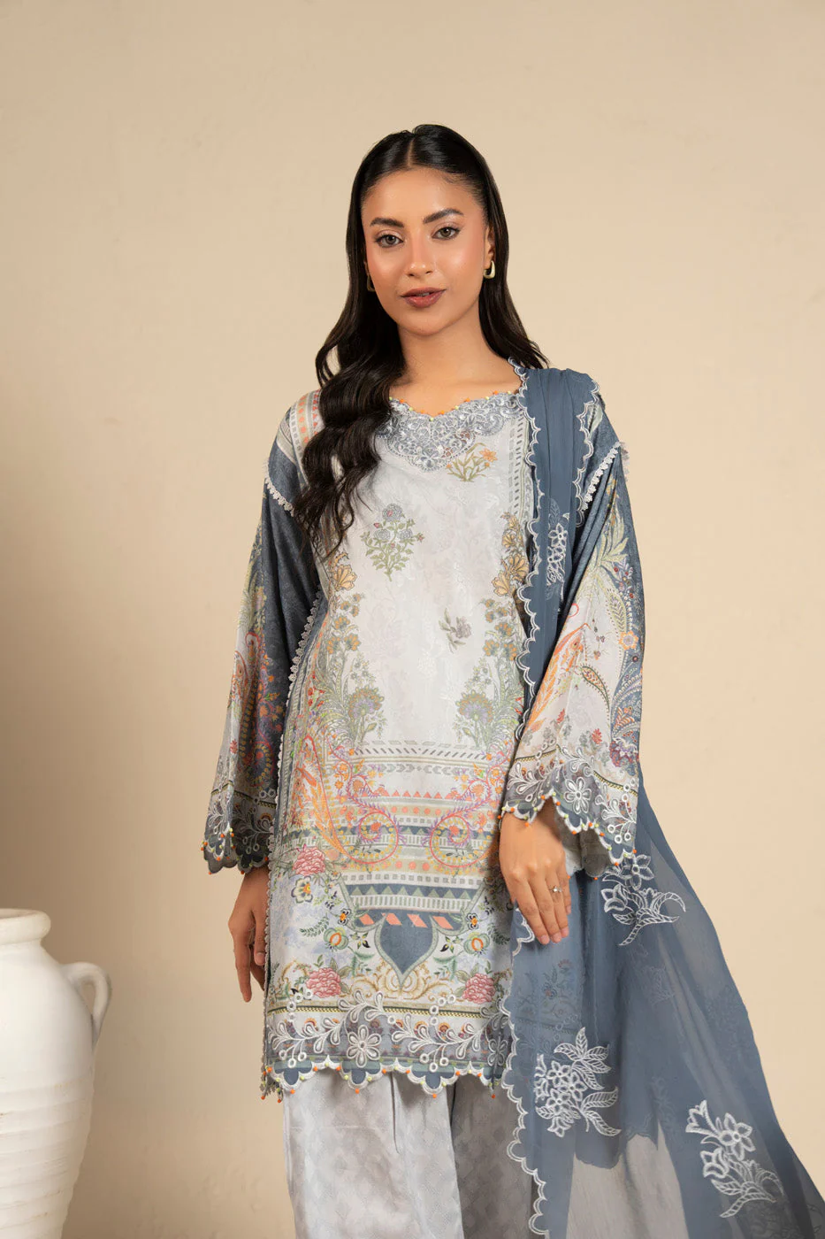 RTS  | SHIRT, TROUSER & DUPATTA - Image 2