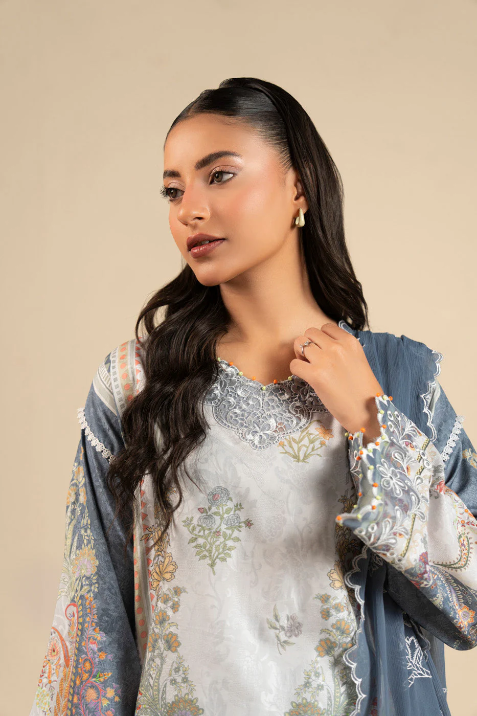 RTS  | SHIRT, TROUSER & DUPATTA - Image 3