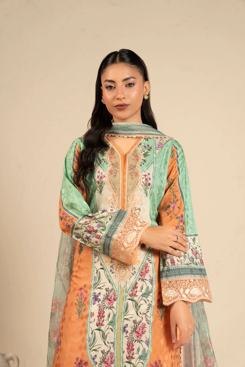RTS  | SHIRT, TROUSER & DUPATTA - Image 2