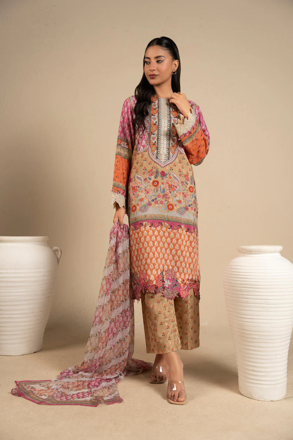 RTS  | SHIRT, TROUSER & DUPATTA