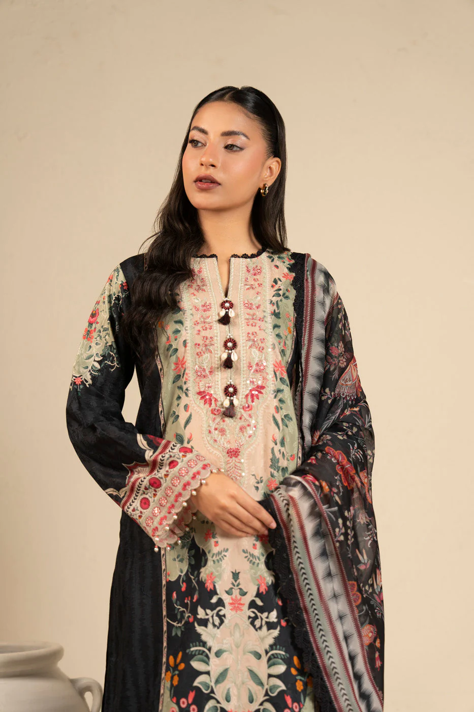RTS  | SHIRT, TROUSER & DUPATTA - Image 2