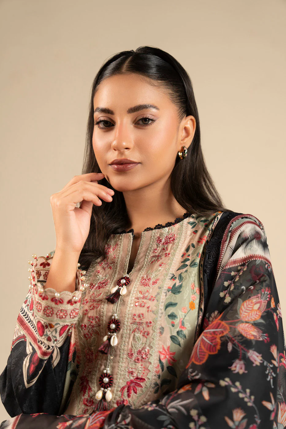 RTS  | SHIRT, TROUSER & DUPATTA - Image 3