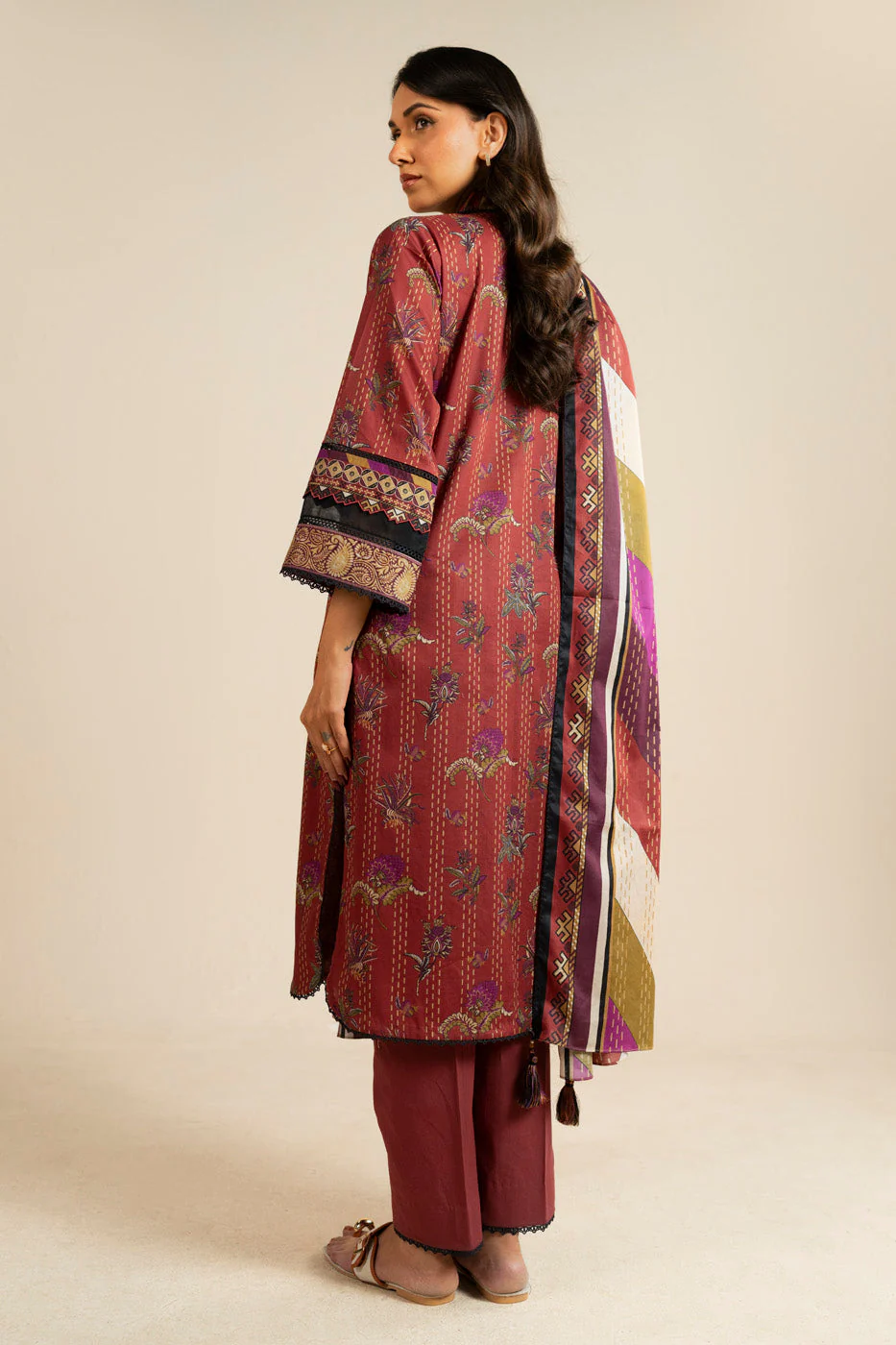 RTS | SHIRT, TROUSER & DUPATTA - Image 4