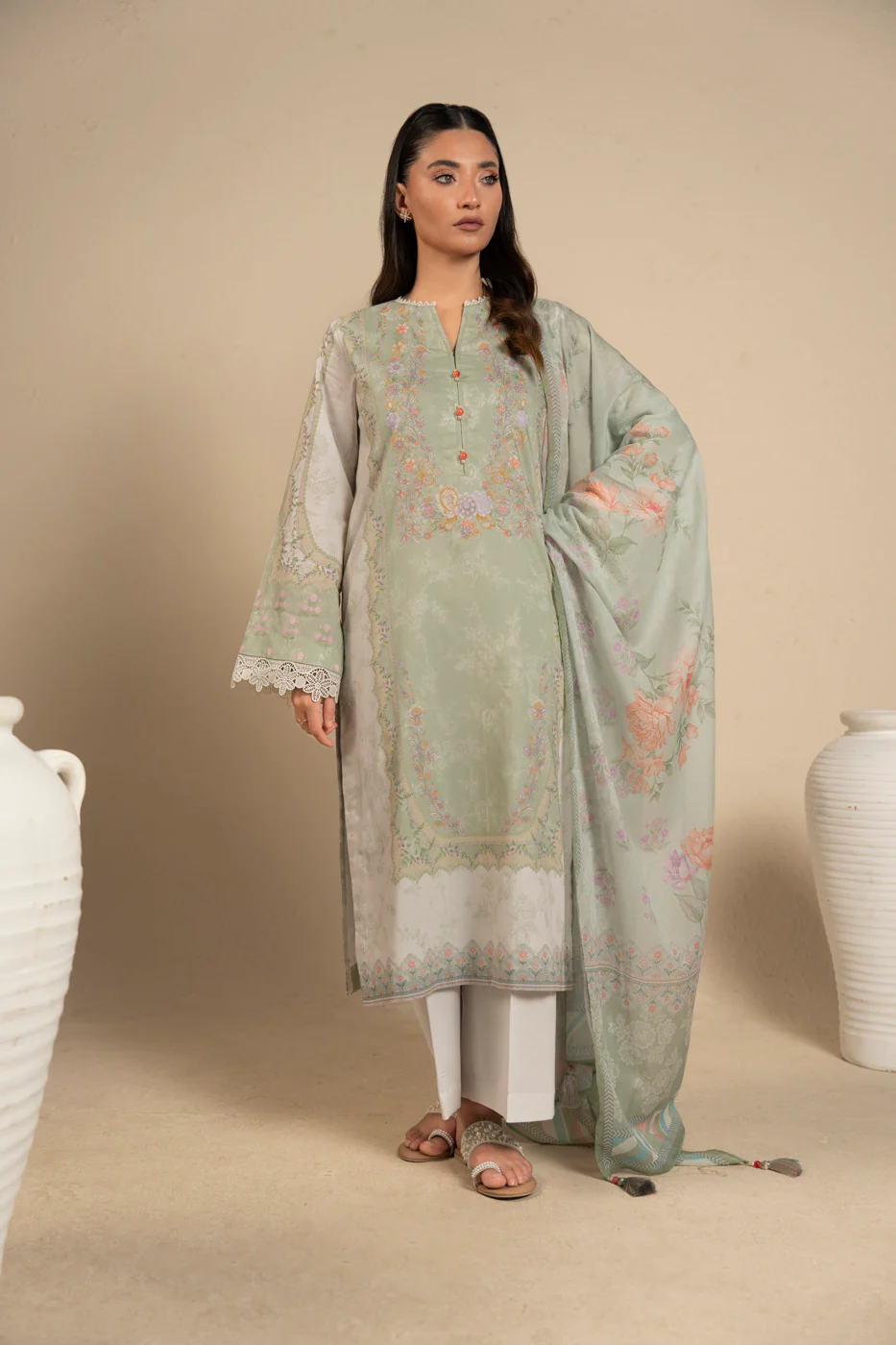 RTS | SHIRT, TROUSER & DUPATTA