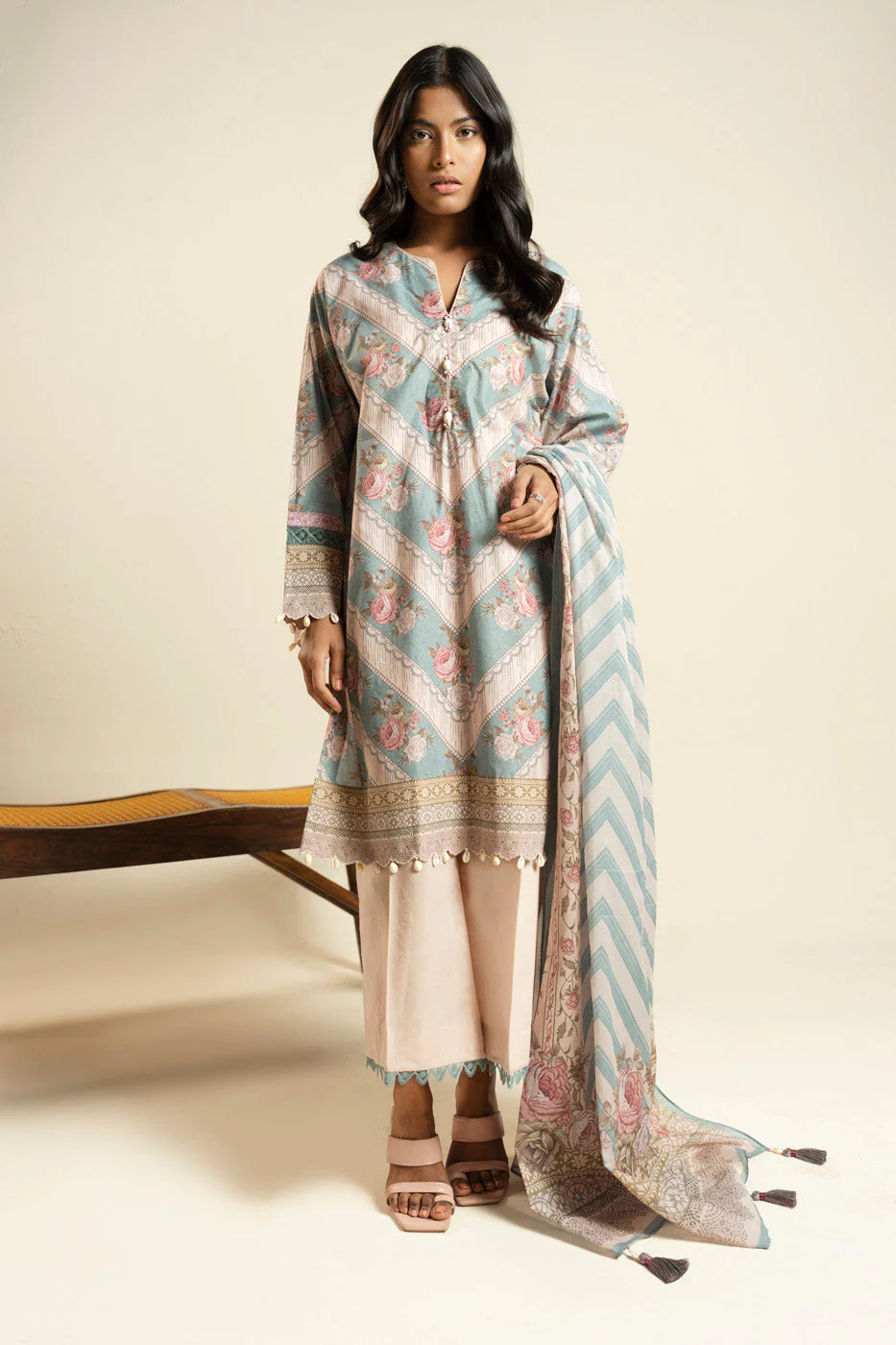 RTS | SHIRT, TROUSER & DUPATTA