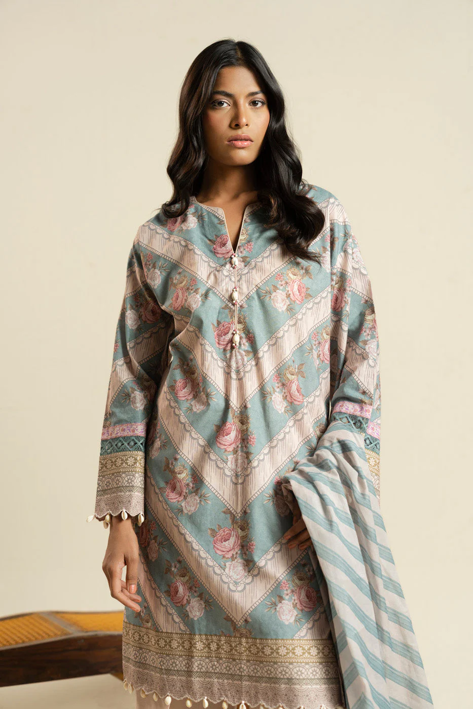 RTS | SHIRT, TROUSER & DUPATTA - Image 3