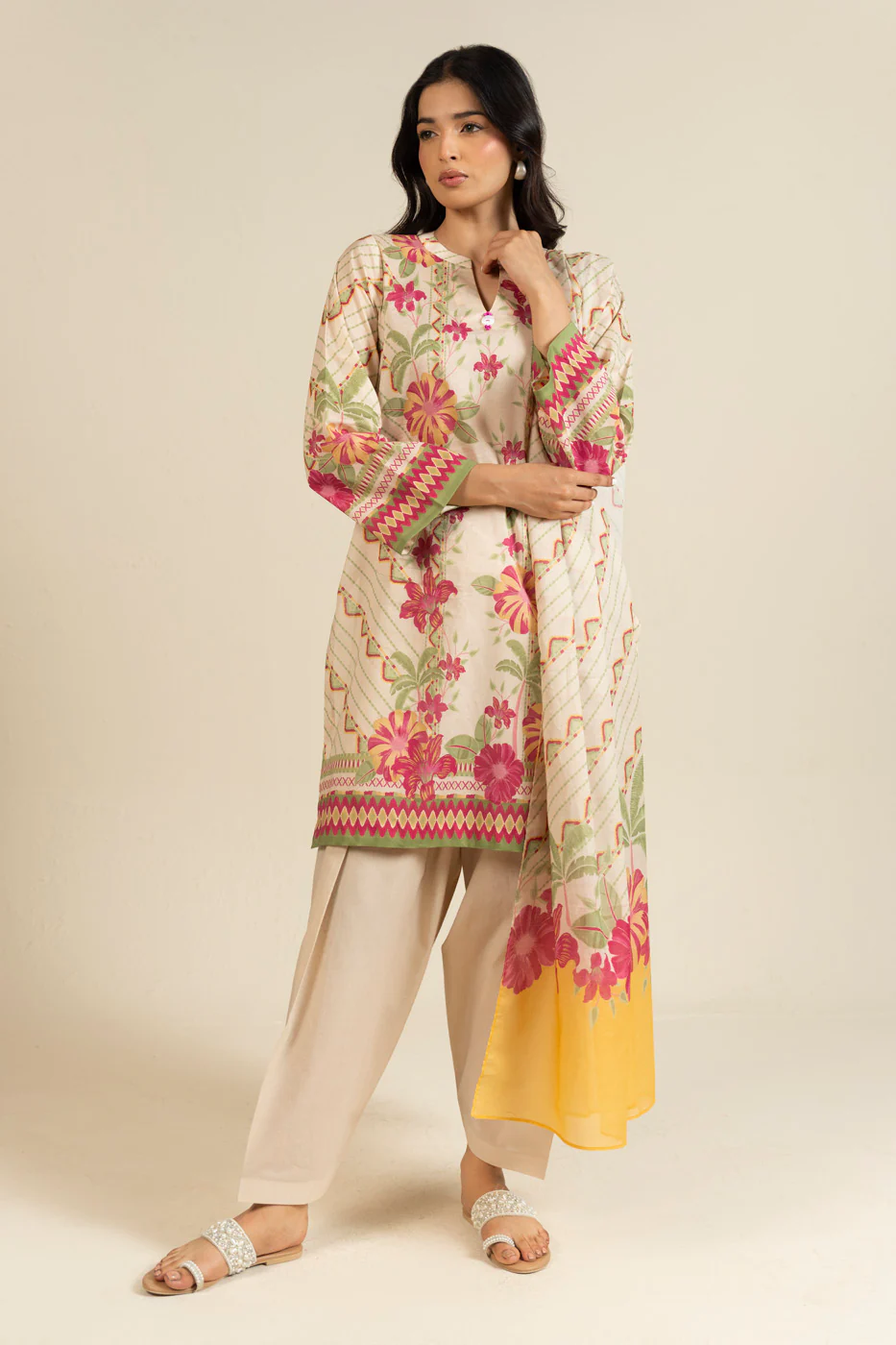 RTS | SHIRT, TROUSER & DUPATTA