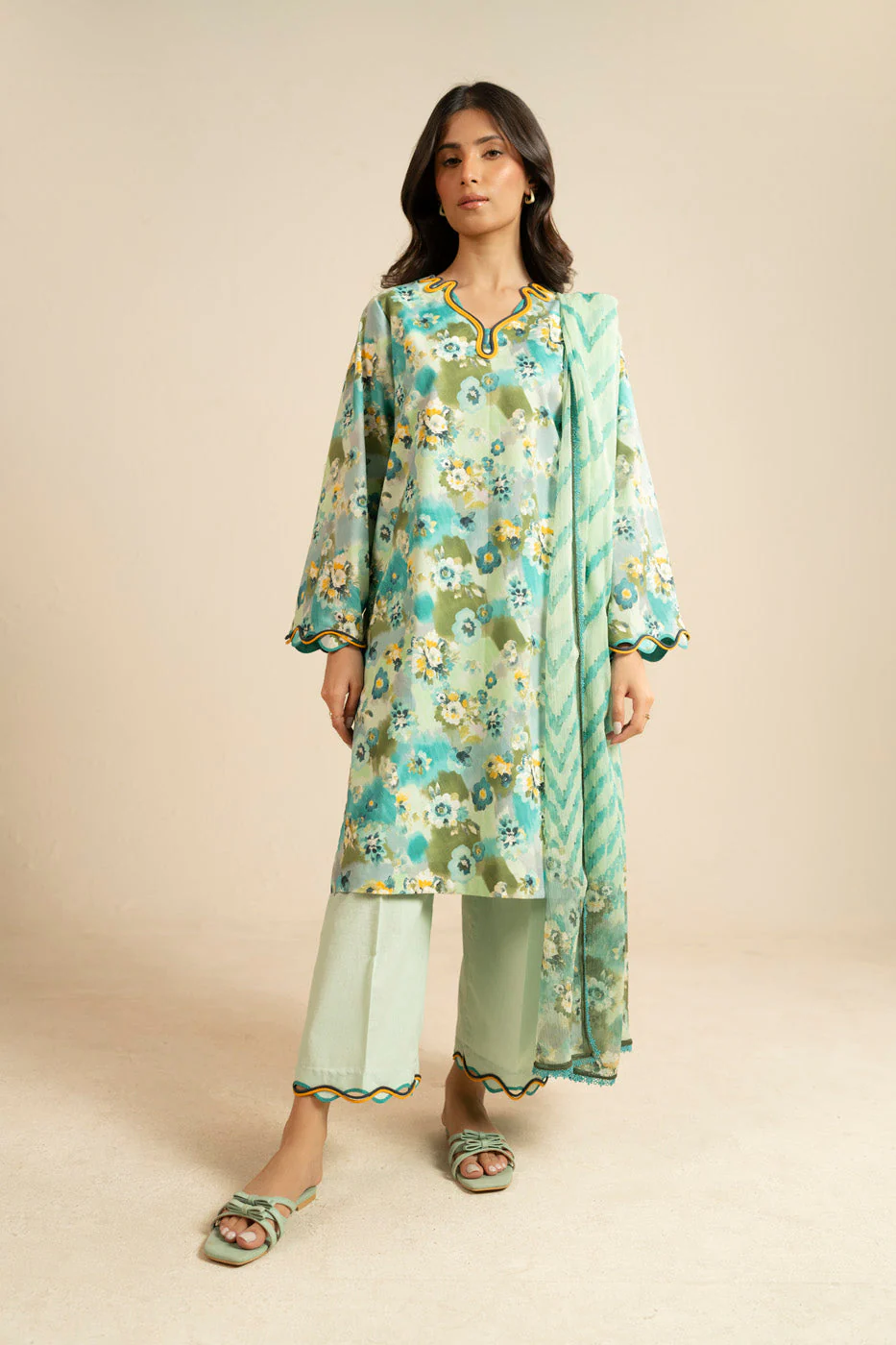 RTS | SHIRT, TROUSER & DUPATTA