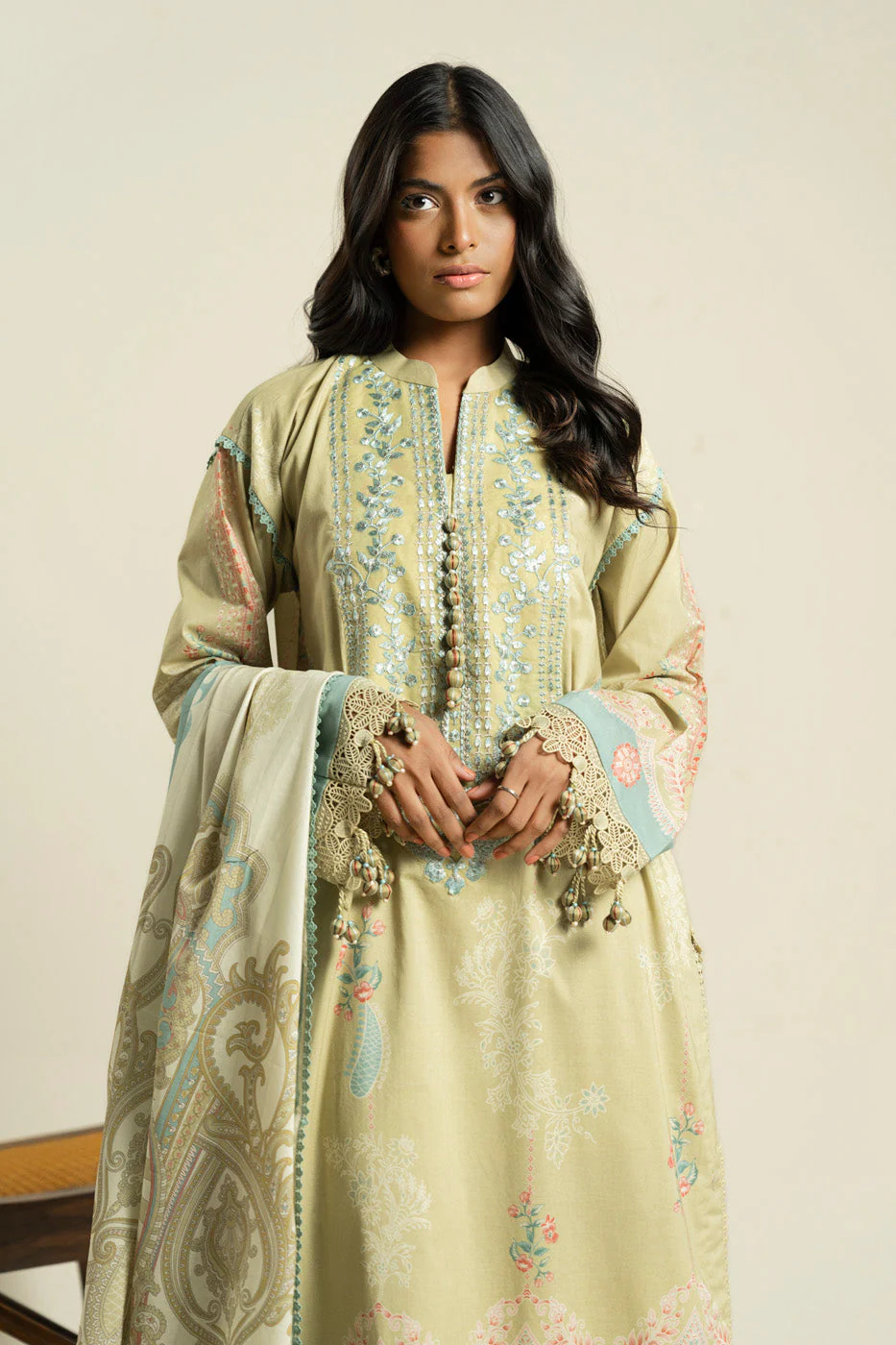 RTS | SHIRT, TROUSER & DUPATTA - Image 2