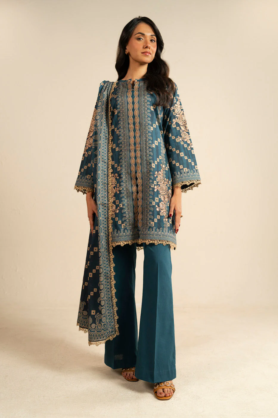 RTS | SHIRT, TROUSER & DUPATTA
