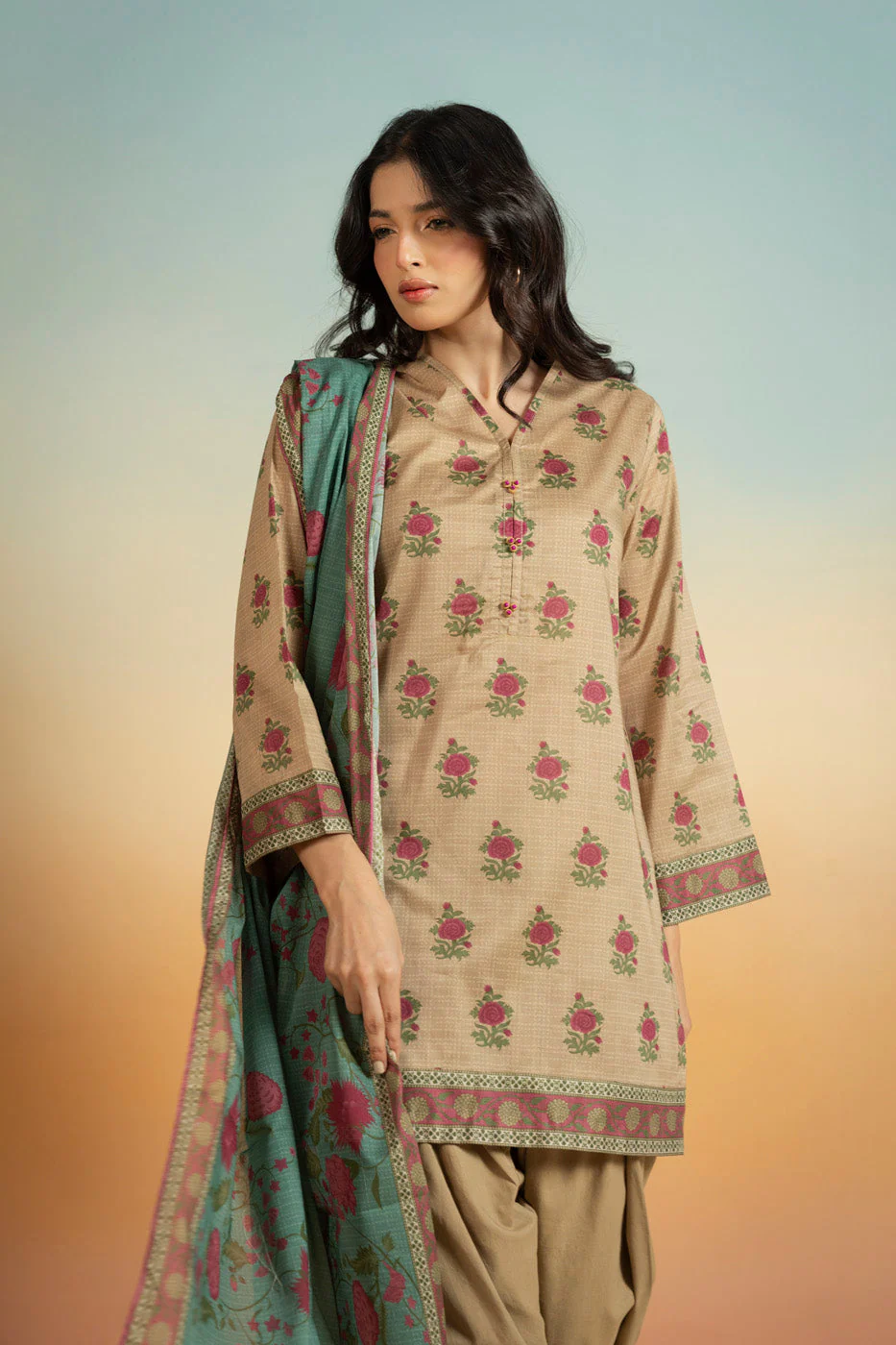 RTS | SHIRT, TROUSER & DUPATTA - Image 2