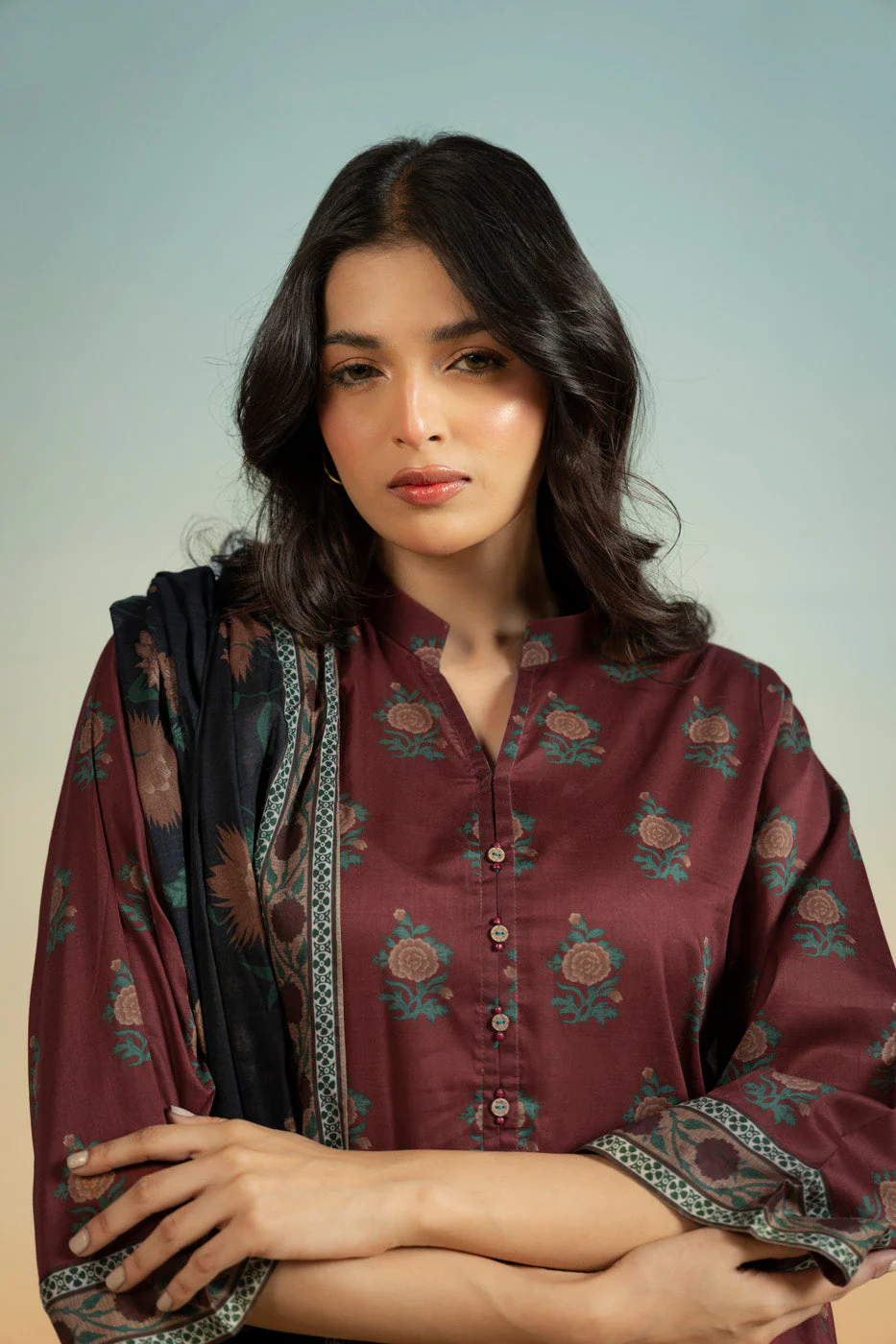 RTS  | SHIRT, TROUSER & DUPATTA - Image 3