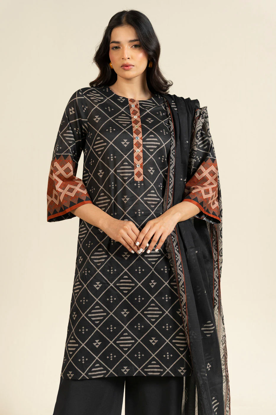 RTS  | SHIRT, TROUSER & DUPATTA - Image 2