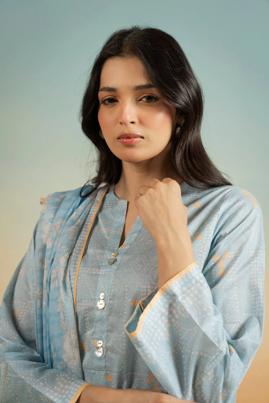 RTS  | SHIRT, TROUSER & DUPATTA - Image 4