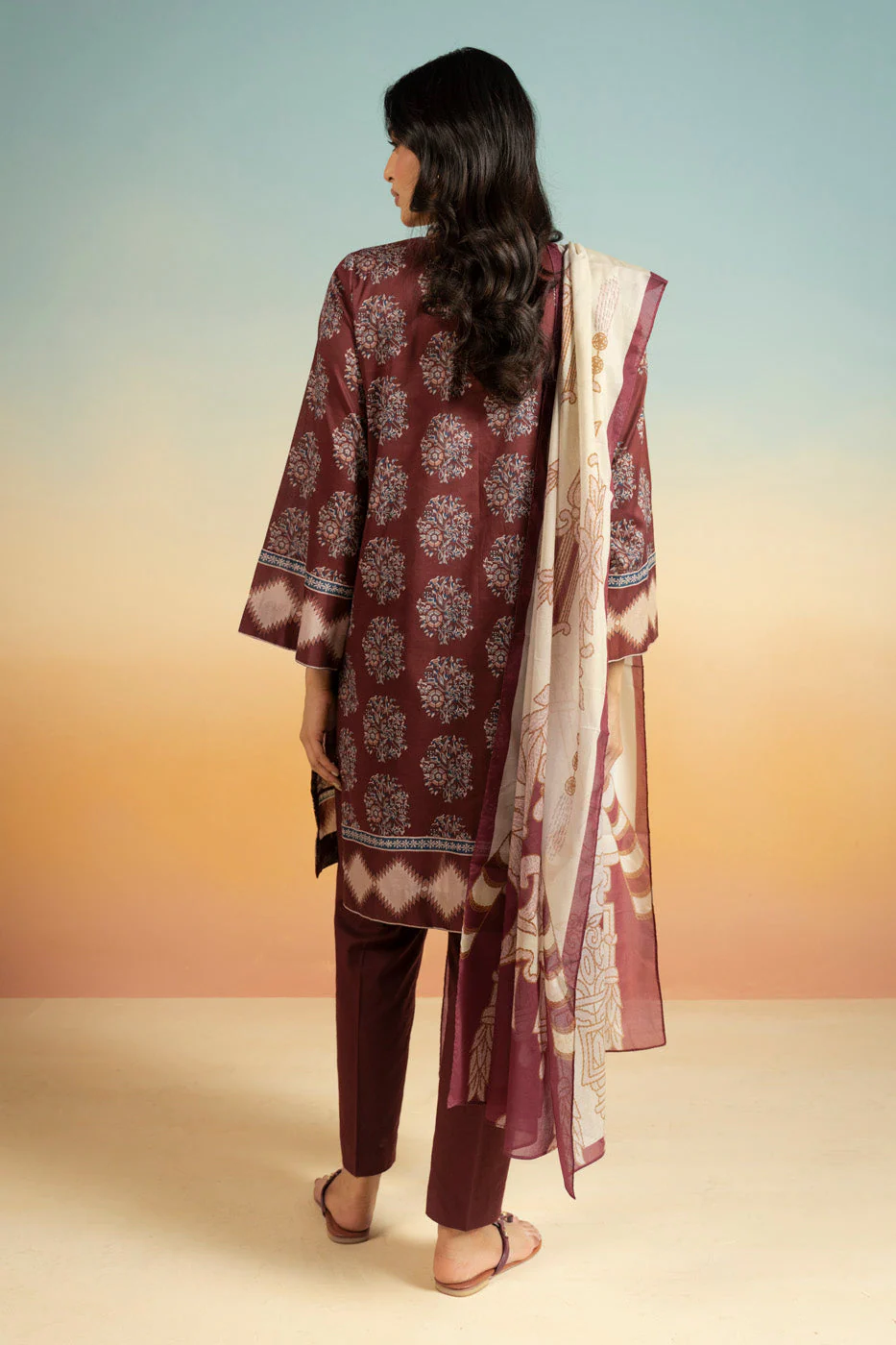 RTS  | SHIRT, TROUSER & DUPATTA - Image 4
