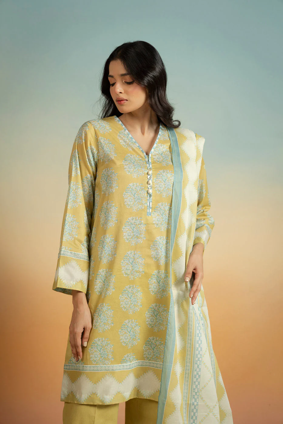 RTS  | SHIRT, TROUSER & DUPATTA - Image 2