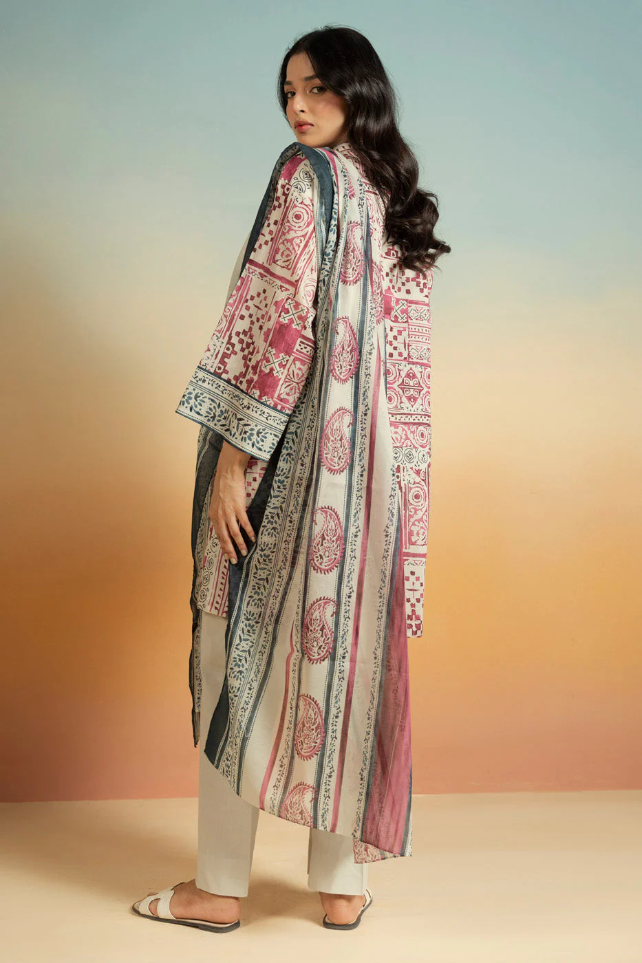 RTS  | SHIRT, TROUSER & DUPATTA - Image 4