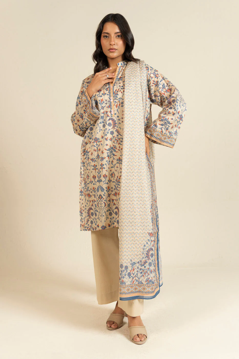 RTS | SHIRT, TROUSER & DUPATTA