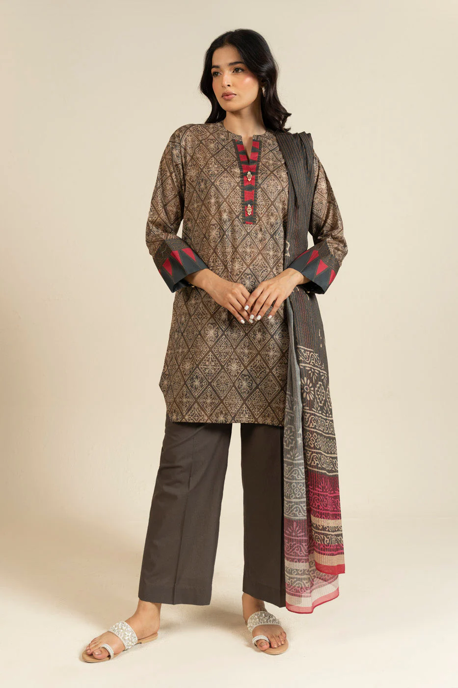 RTS  | SHIRT, TROUSER & DUPATTA